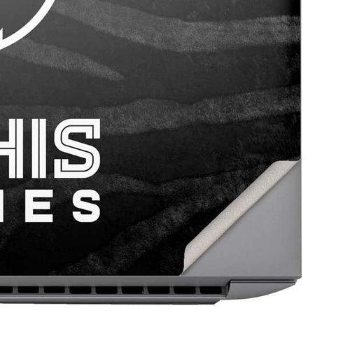 NBA Memphis Grizzlies Black Animal Print HP ZBook Fury 16 G10 Skin