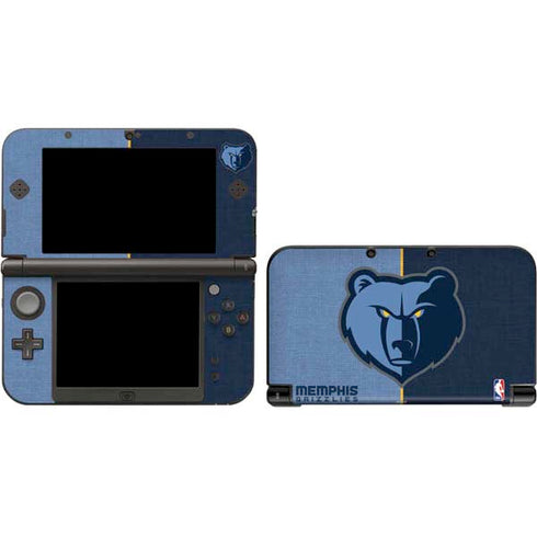 NBA Memphis Grizzlies Canvas Nintendo Skins