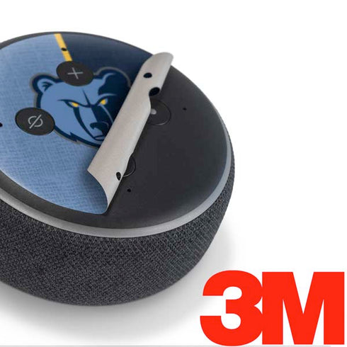 NBA Memphis Grizzlies Canvas Amazon Echo Dot Skin