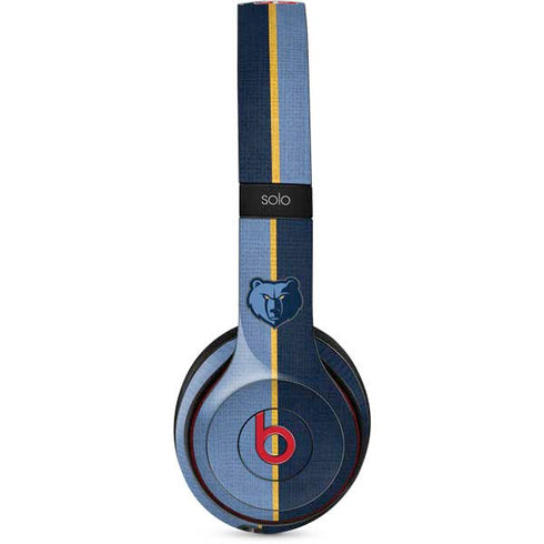 NBA Memphis Grizzlies Canvas Beats Solo 3 Wireless Skin