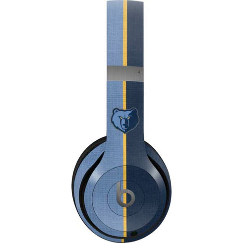 NBA Memphis Grizzlies Canvas Beats Solo 4 Wireless Headphones Skin