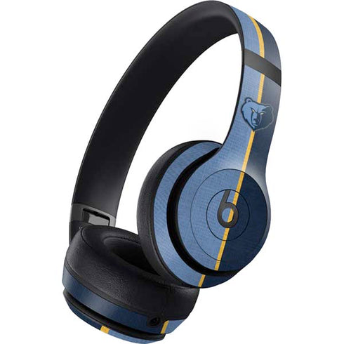 NBA Memphis Grizzlies Canvas Beats Studio Pro Wireless Headphones Skin