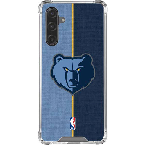 NBA Memphis Grizzlies Canvas Galaxy A17 Clear Case