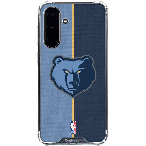 NBA Memphis Grizzlies Canvas Galaxy A36 5G Clear Case