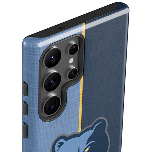 NBA Memphis Grizzlies Canvas Galaxy S23 Ultra Pro Case