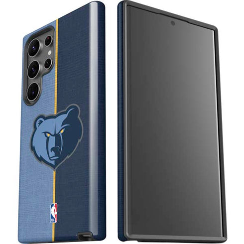 NBA Memphis Grizzlies Canvas Galaxy S23 Ultra Pro Case