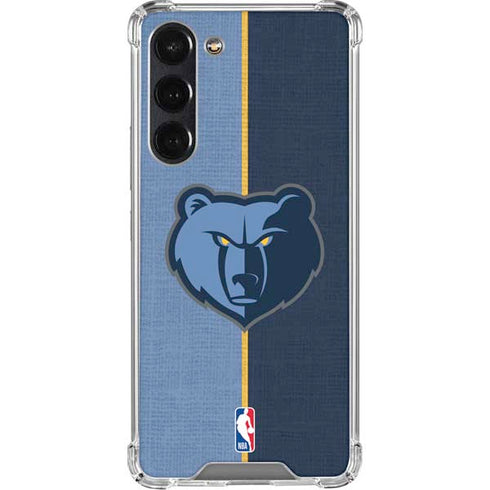 NBA Memphis Grizzlies Canvas Galaxy S24 FE Clear Case