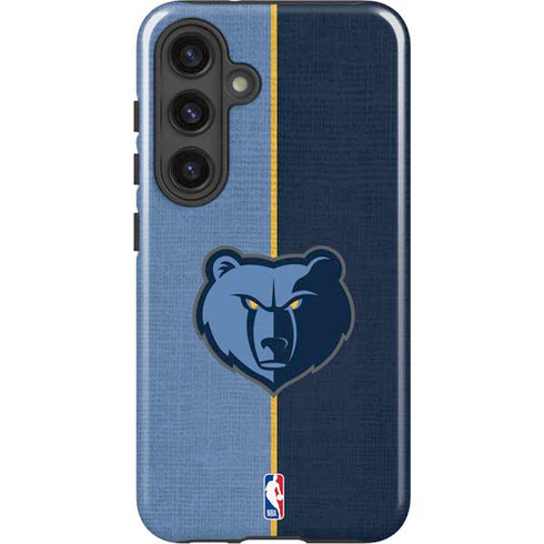 NBA Memphis Grizzlies Canvas Galaxy S25 Impact Case