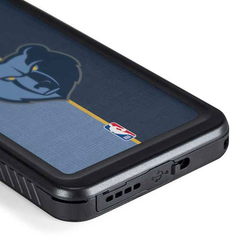 NBA Memphis Grizzlies Canvas Galaxy S24 Plus Waterproof Case