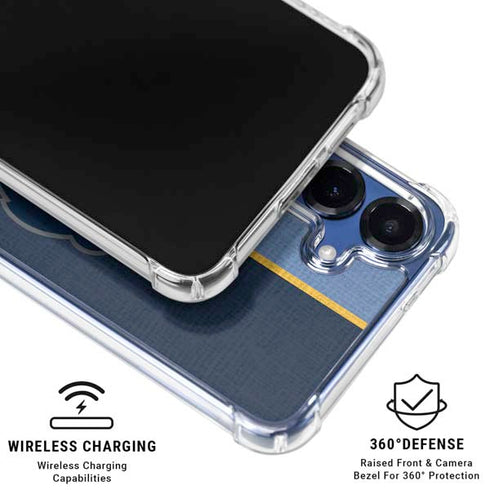 NBA Memphis Grizzlies Canvas Galaxy S25 Plus Clear Case