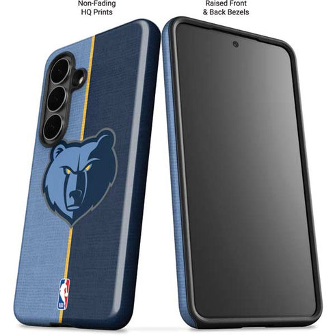 NBA Memphis Grizzlies Canvas Galaxy S26 Impact Case