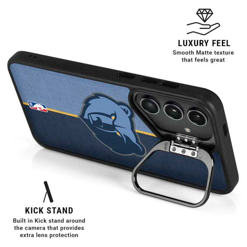 NBA Memphis Grizzlies Canvas Galaxy S26 Plus Kickstand Case