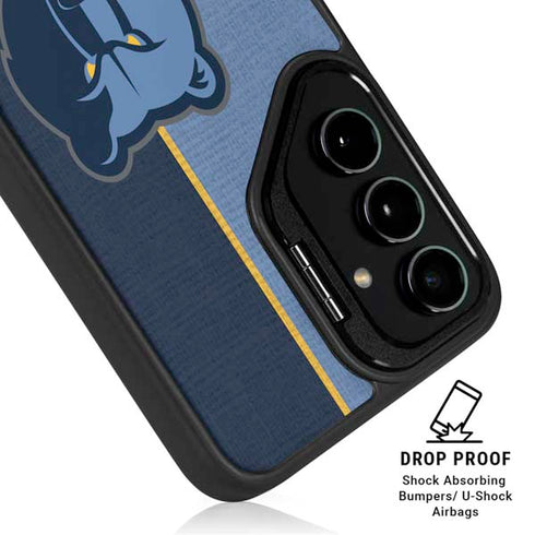 NBA Memphis Grizzlies Canvas Galaxy S26 Plus Kickstand Case