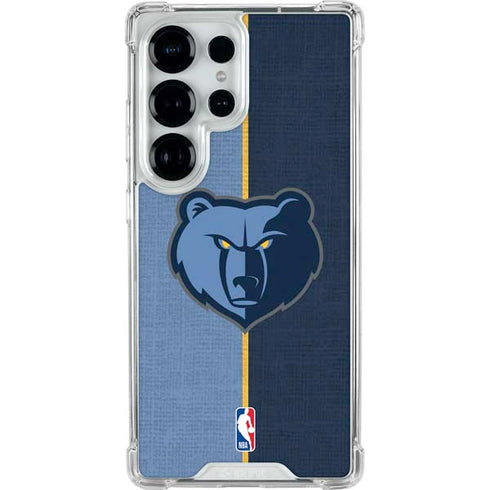 NBA Memphis Grizzlies Canvas Galaxy S26 Ultra Clear Case