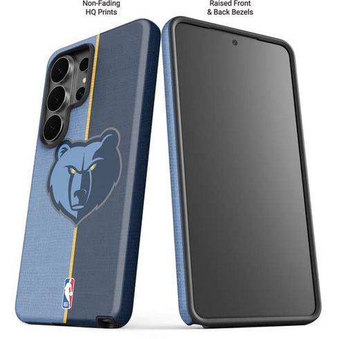 NBA Memphis Grizzlies Canvas Galaxy S26 Ultra Impact Case