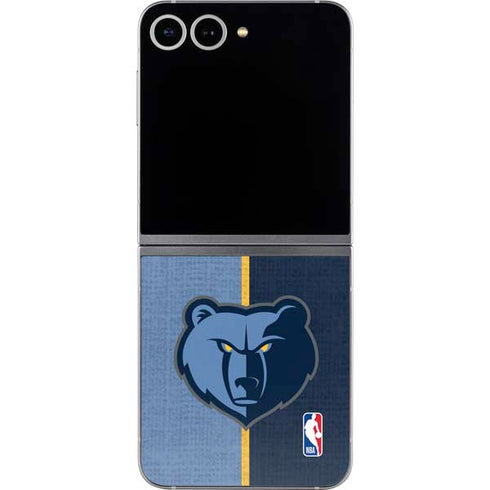 NBA Memphis Grizzlies Canvas Galaxy Z Flip6 Skin
