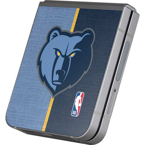 NBA Memphis Grizzlies Canvas Galaxy Z Flip6 Skin