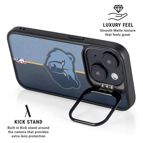 NBA Memphis Grizzlies Canvas iPhone 14 Plus Kickstand Case
