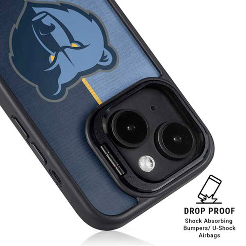 NBA Memphis Grizzlies Canvas iPhone 14 Plus Kickstand Case