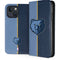 NBA Memphis Grizzlies Canvas iPhone 15 Plus Folio Case