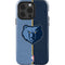 NBA Memphis Grizzlies Canvas iPhone 15 Pro Impact Case