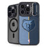 NBA Memphis Grizzlies Canvas iPhone 15 Pro Kickstand Case