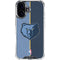 NBA Memphis Grizzlies Canvas iPhone 16 Plus Clear Case