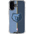 NBA Memphis Grizzlies Canvas iPhone 16 Plus Clear Case