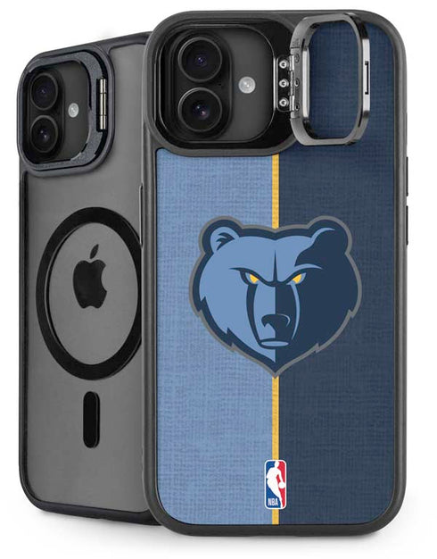 NBA Memphis Grizzlies Canvas iPhone 16 Plus Kickstand Case
