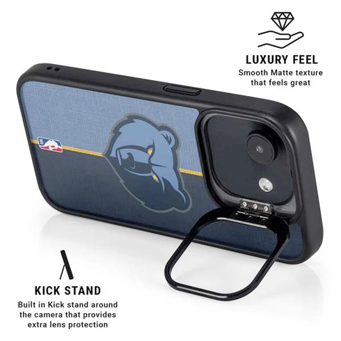 NBA Memphis Grizzlies Canvas iPhone 16e Kickstand Case