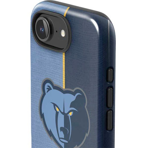 NBA Memphis Grizzlies Canvas iPhone 16e Impact Case