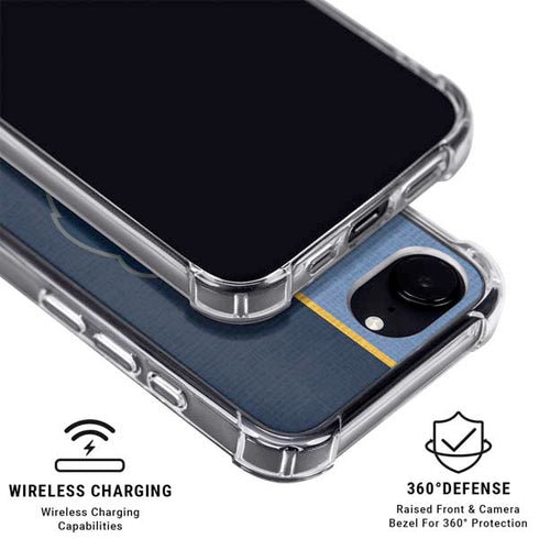 NBA Memphis Grizzlies Canvas iPhone 16e MagSafe Case