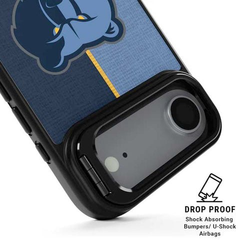 NBA Memphis Grizzlies Canvas iPhone 17 Air Kickstand Case