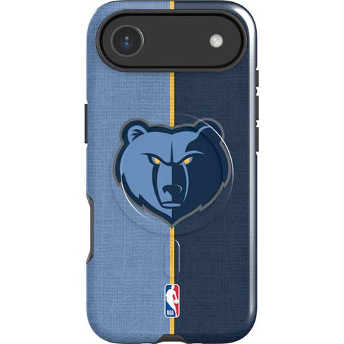 NBA Memphis Grizzlies Canvas iPhone 17 Air Magsafe Impact Case