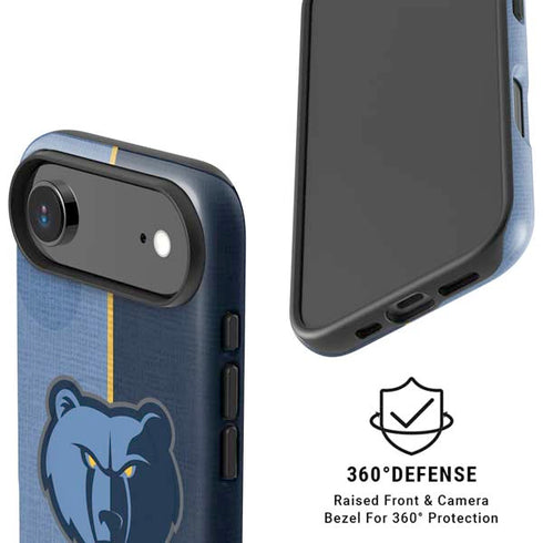 NBA Memphis Grizzlies Canvas iPhone 17 Air Magsafe Impact Case