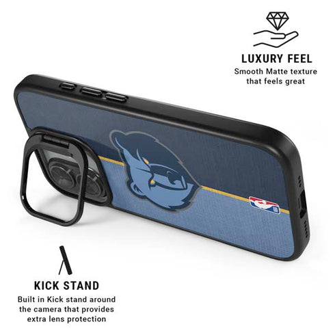 NBA Memphis Grizzlies Canvas iPhone 17 Kickstand Case