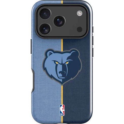 NBA Memphis Grizzlies Canvas iPhone 17 Pro Max Impact Case