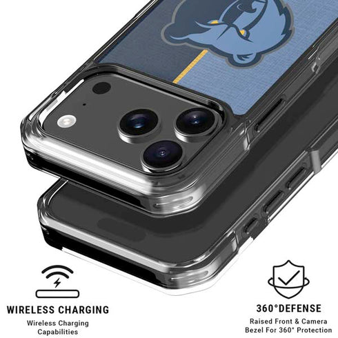 NBA Memphis Grizzlies Canvas iPhone 17 Pro Max MagSafe Case