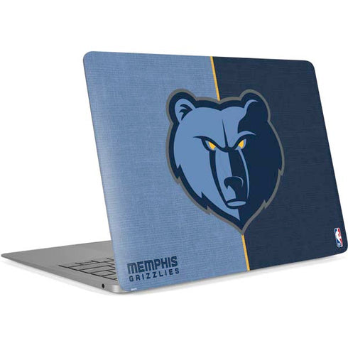NBA Memphis Grizzlies Canvas Apple MacBook Air Skin