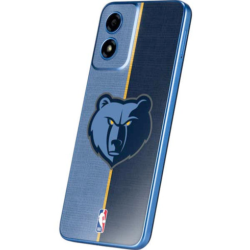NBA Memphis Grizzlies Canvas Moto G Play 4G (2024) Skin