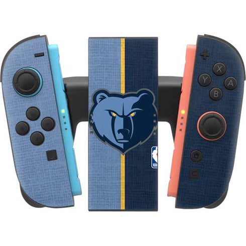 NBA Memphis Grizzlies Canvas Nintendo Switch 2 (2025) Joy-Con Controller Skin