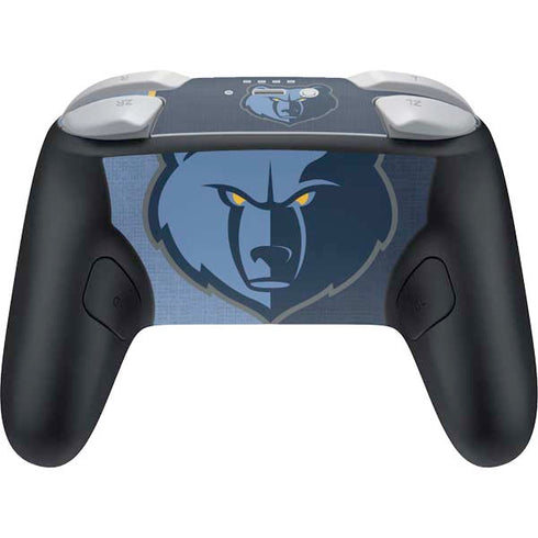 NBA Memphis Grizzlies Canvas Nintendo Switch 2 (2025) Pro Controller Skin