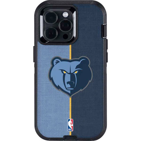 NBA Memphis Grizzlies Canvas Otterbox Defender iPhone Skin