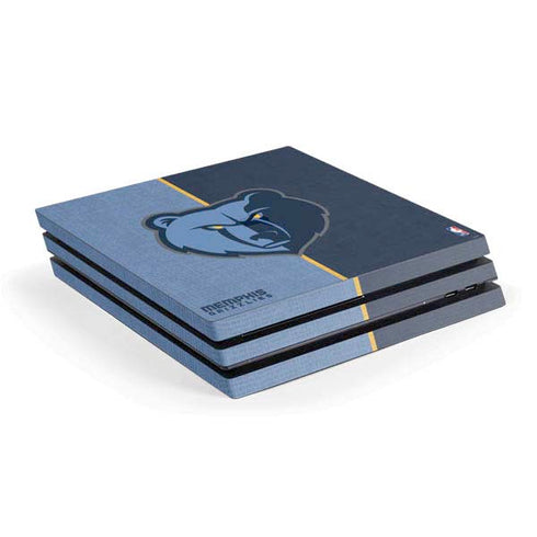 NBA Memphis Grizzlies Canvas PlayStation PS4 Skins