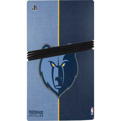 NBA Memphis Grizzlies Canvas PS5 Pro Bundle Skin