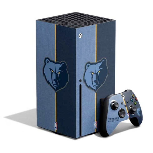 NBA Memphis Grizzlies Canvas Xbox Series X Skins