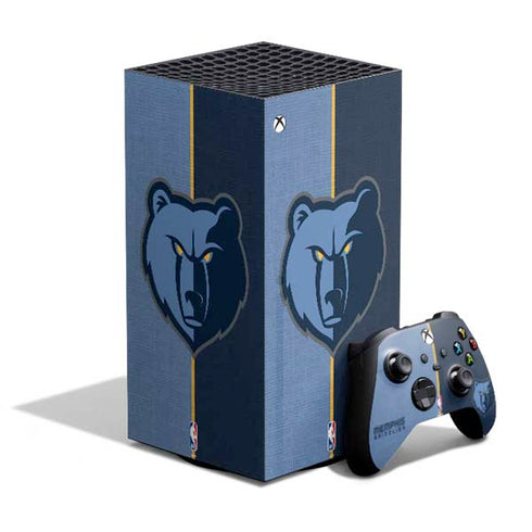 NBA Memphis Grizzlies Canvas XBox Series X Digital Edition Bundle Skin