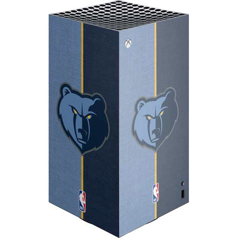 NBA Memphis Grizzlies Canvas XBox Series X Digital Edition Console Skin