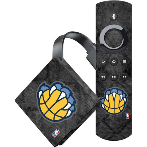 NBA Memphis Grizzlies Dark Rust Amazon Fire TV Skin