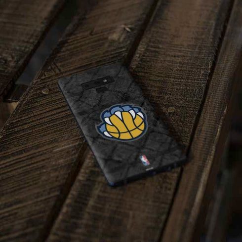 NBA Memphis Grizzlies Dark Rust Galaxy Note 9 Skin